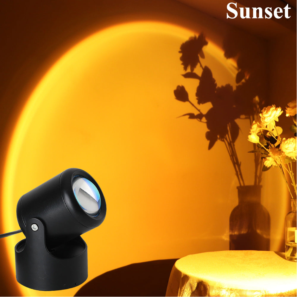 LED Sunset Rainbow Projection Light for Bedroom Ceiling and Room Decor view 12