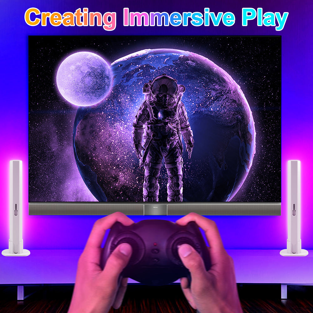 Smart RGB Light Bars for Gaming Desk TV Backlight and Room Decor view 12