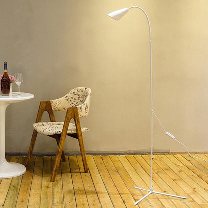 Gooseneck LED Floor Lamp Dimmable Modern Reading Lamp for Living Room view 7