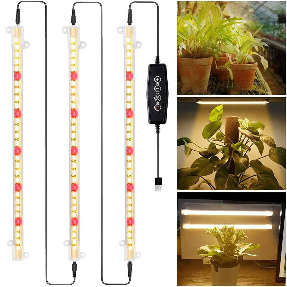 LED Grow Light Strips 3500K Full Spectrum Sunlight for Indoor Plants view 14