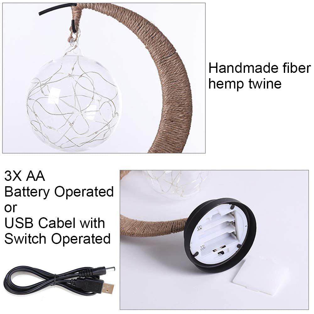Glass Ball LED Night Light Lamp for Bedroom Hallway and Bathroom view 12
