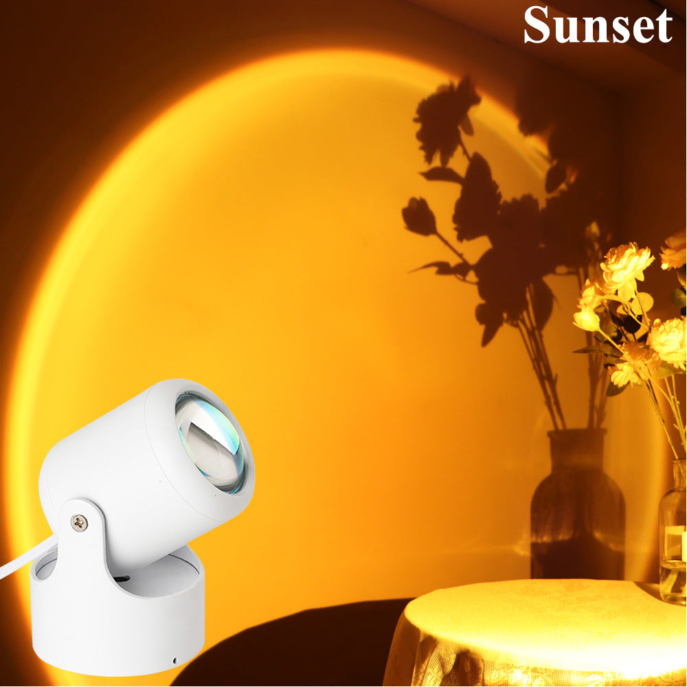 LED Sunset Rainbow Projection Light for Bedroom Ceiling and Room Decor view 13