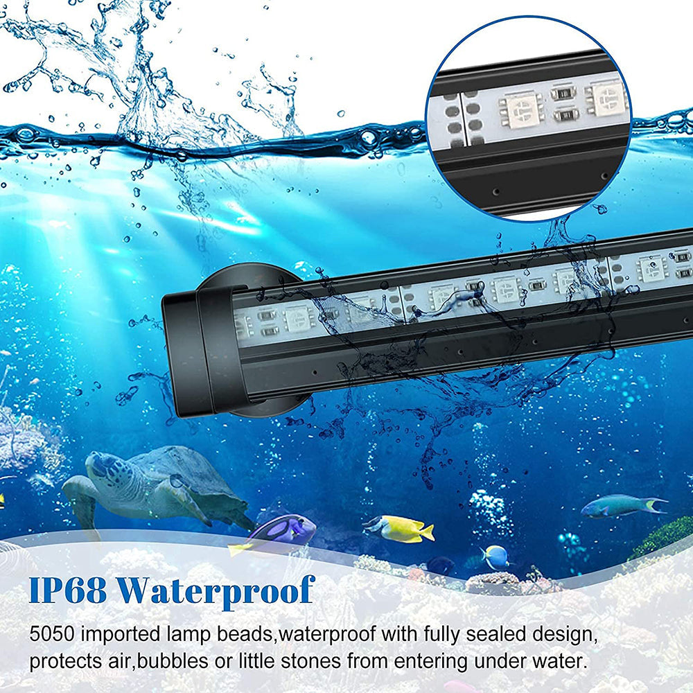 LED RGB Color Changing Fish Tank Light for Aquarium and Plants view 7