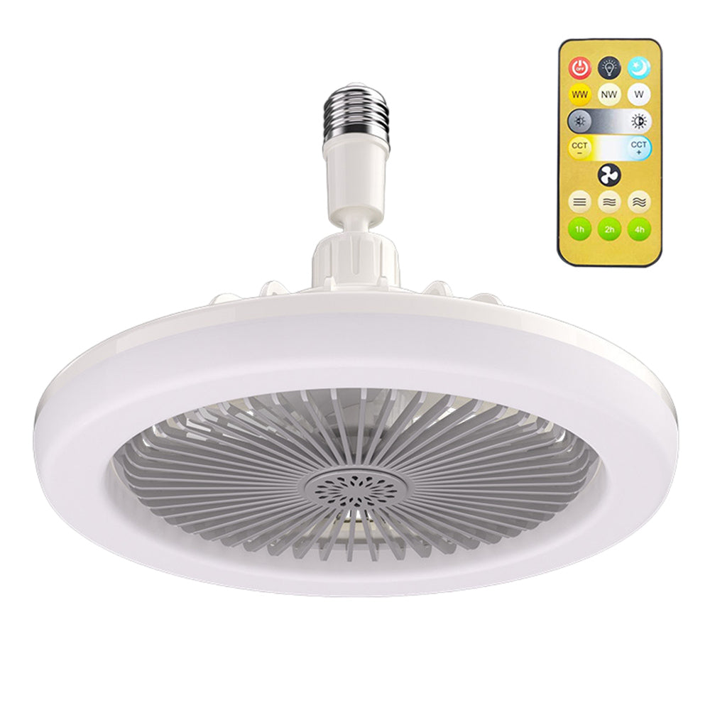 Enclosed Mini Ceiling Fan with Light for Bedroom Kitchen and Hallway view 12