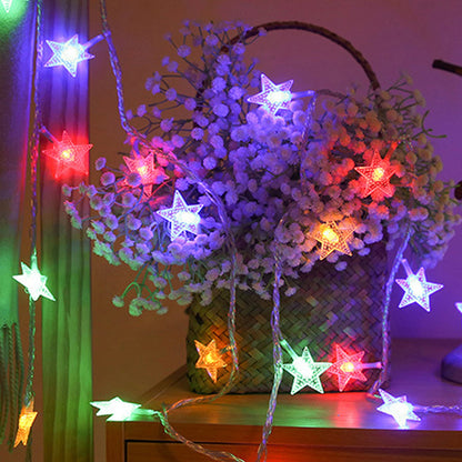 LED Star String Lights 6M to 25LEDs for Bedroom and Party Decor view 9
