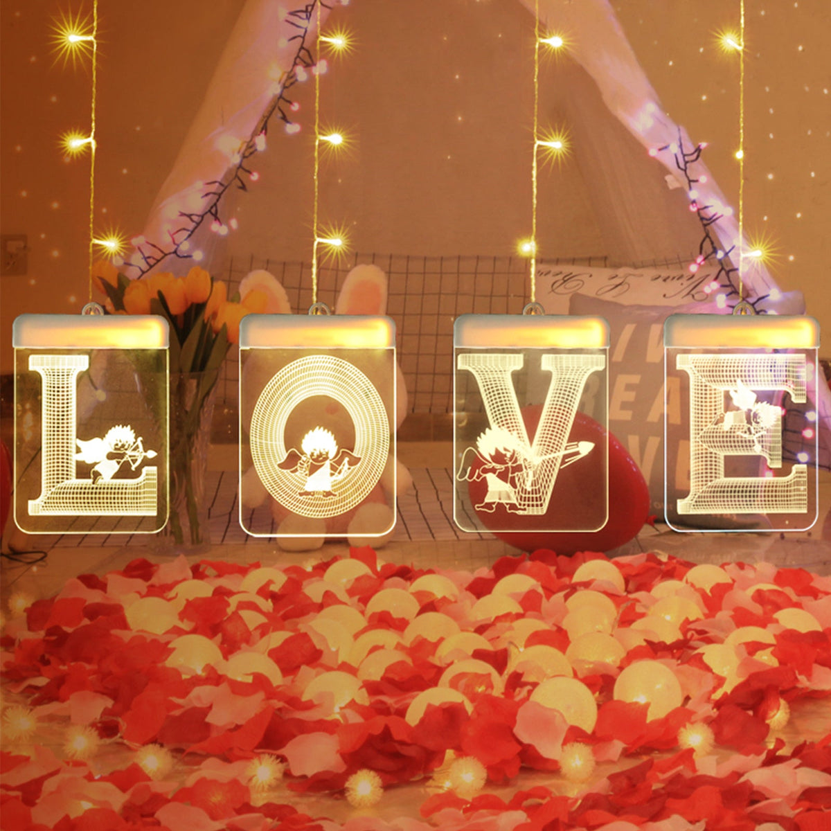 LED String Light USB Flameless Lamps for Bedroom and Party Decor view 11