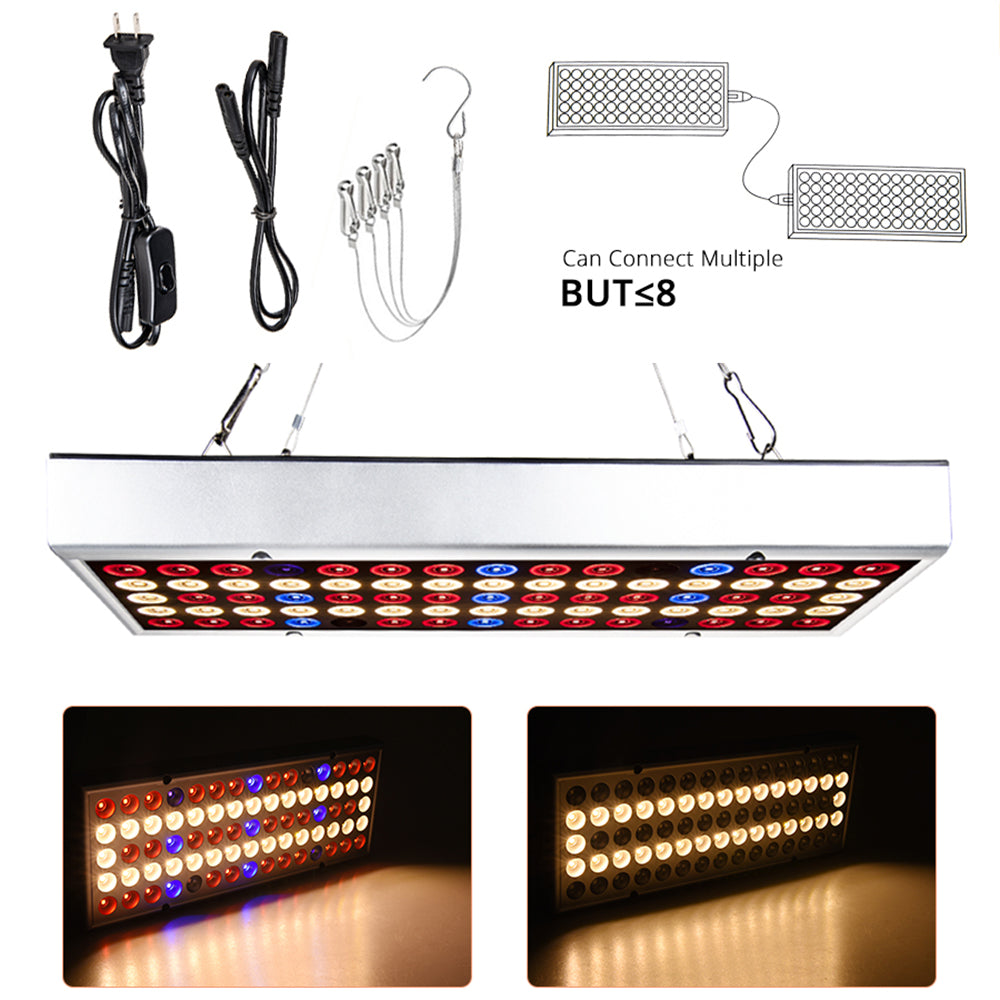LED Full Spectrum Panel Plant Light Connectable Switch Control view 14