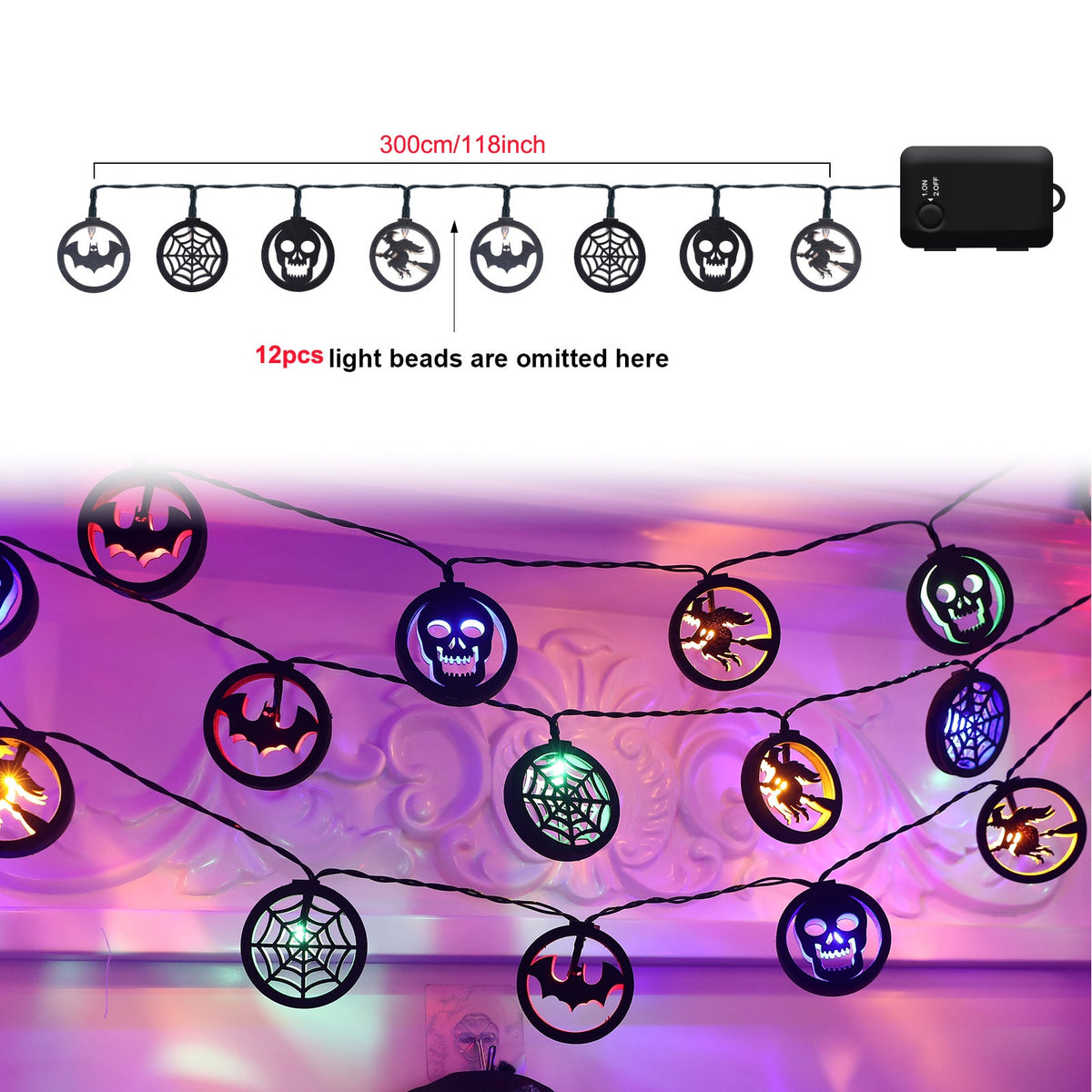 Waterproof LED RGB Strip Lights for Bedroom TV and Room Decor Style 2