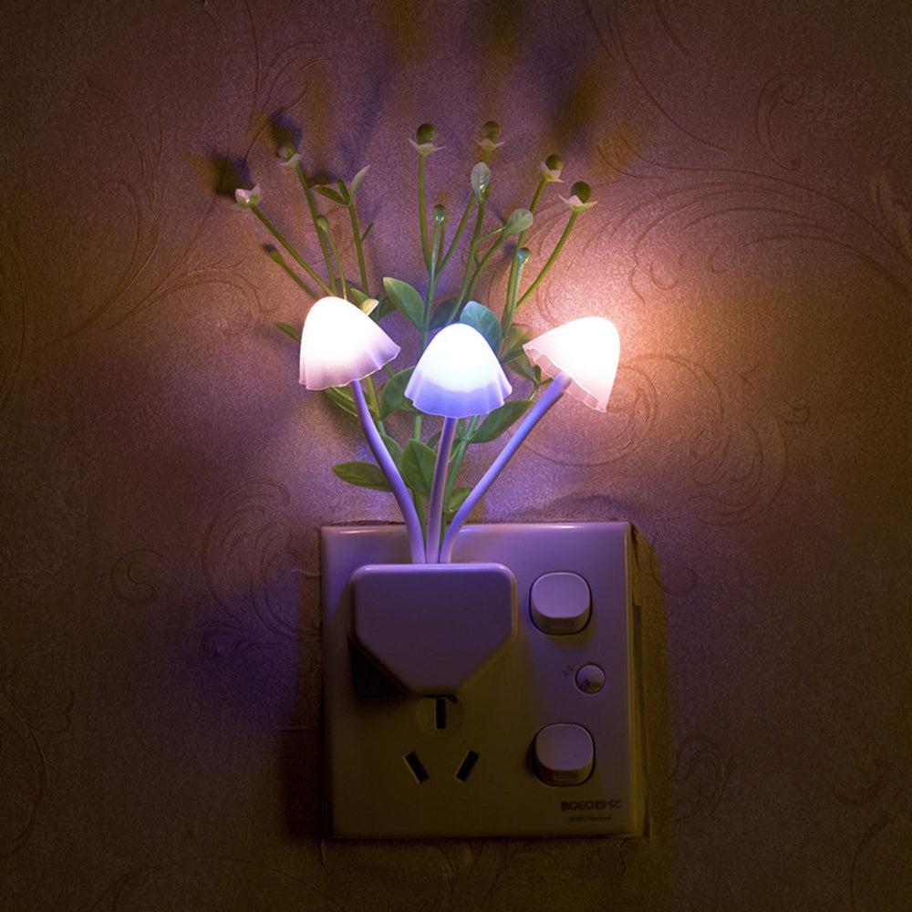 LED Sensor Night Light Plug in Wall Lamps for Bedroom and Hallway view 10