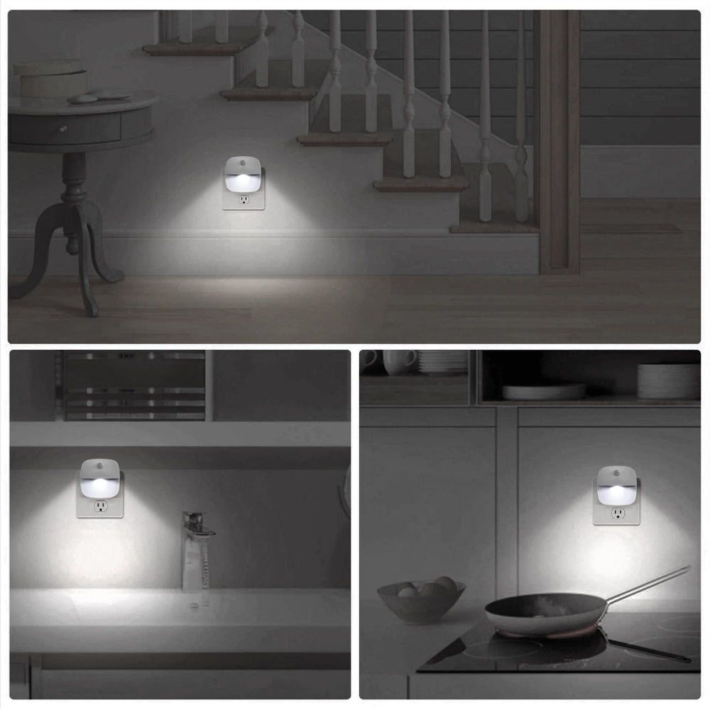 Plug in LED Motion Sensor Night Light Lamp for Bedroom and Hallway view 11