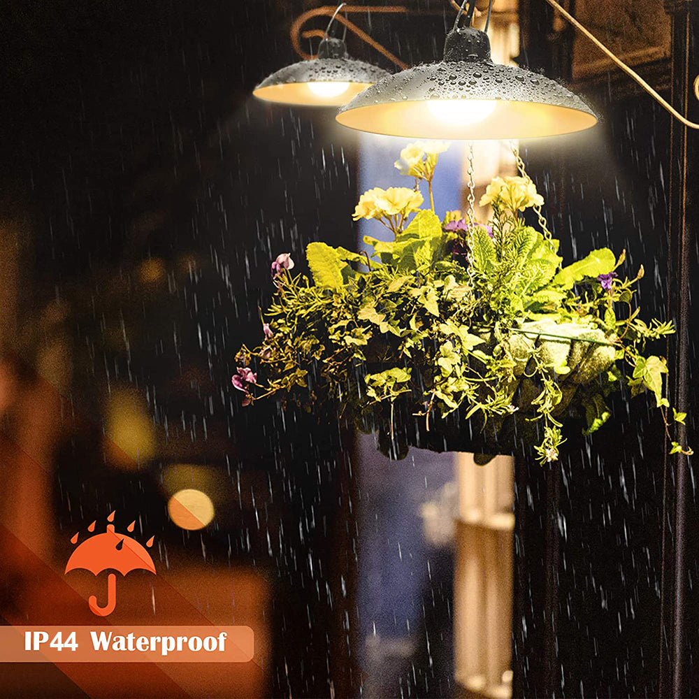 Waterproof Solar Vintage Pendant Lights for Garden Yard and Patio view 14