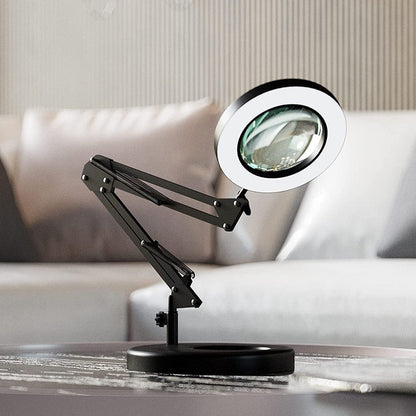 Magnifying Glass with Light and Stand 8 Diopter 2 in 1 Desk Lamp view 16