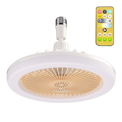 Enclosed Mini Ceiling Fan with Light for Bedroom Kitchen and Hallway view 13