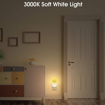 LED Night Light Plug into Wall Lamp for Bedroom Hallway and Bathroom view 11