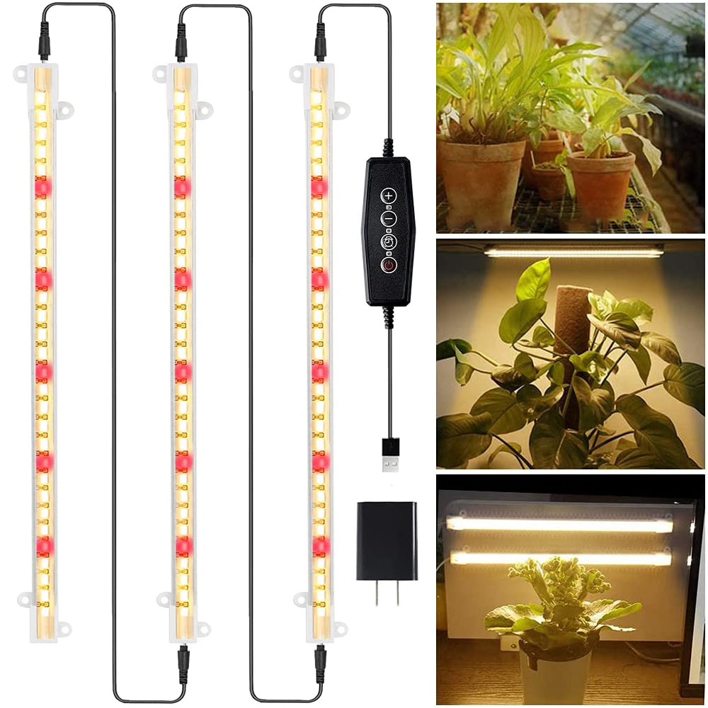 LED Grow Light Strips 3500K Full Spectrum Sunlight for Indoor Plants view 15