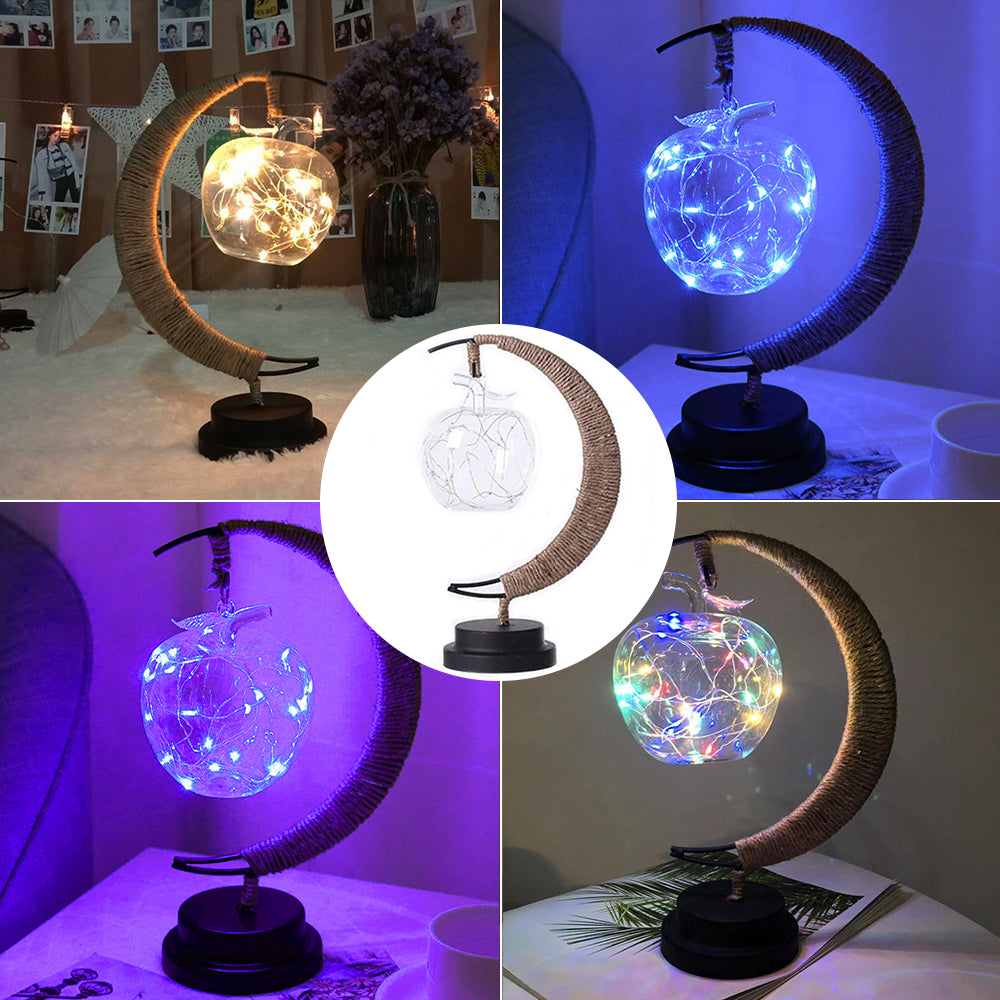 Glass Ball LED Night Light Lamp for Bedroom Hallway and Bathroom view 14