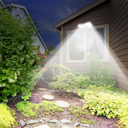 Outdoor LED Solar Motion Sensor Wall Lights for Garden Yard and Patio view 13