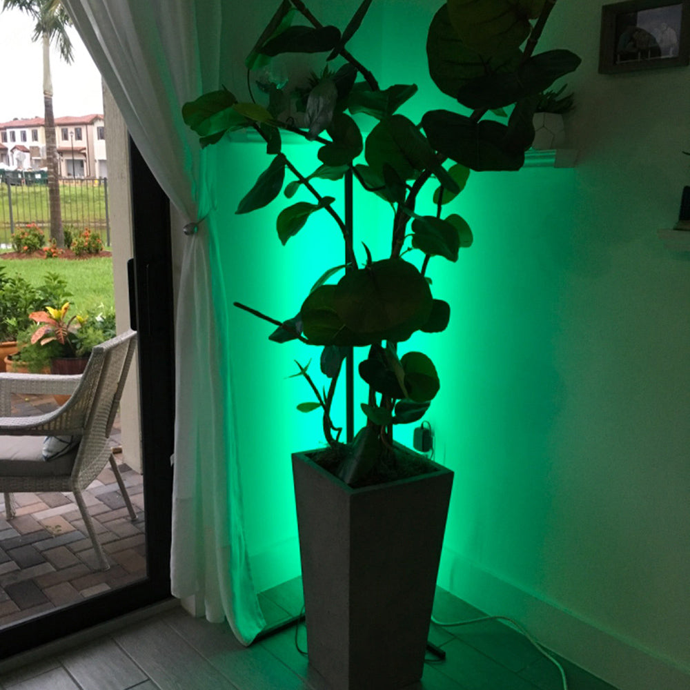 LED Corner Floor Lamp RGB Lighting Dimmable for Living Room Corners view 12