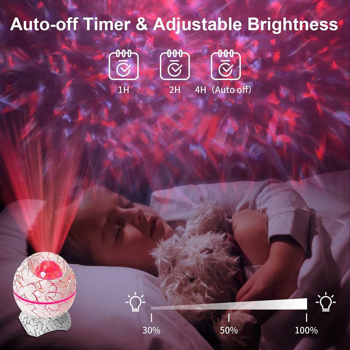 LED Star Galaxy Projector Lamp for Bedroom Ceiling and Room Decor view 13