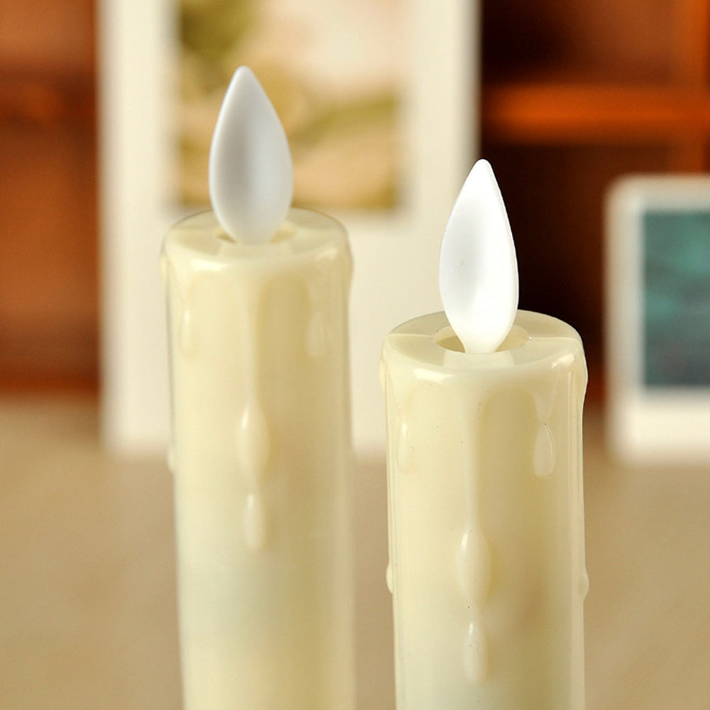 Flameless Taper LED Candles Tapered Candlesticks for Home Decor view 13