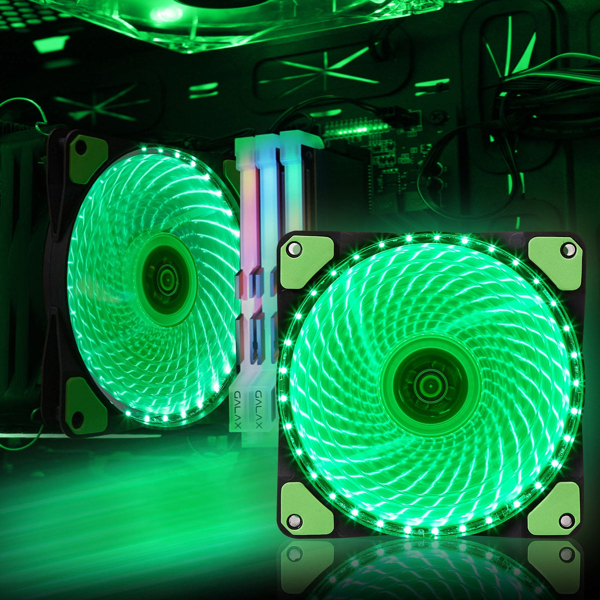 LED Computer Cooling Fan for Gaming PC Case Cooling and Lighting view 14