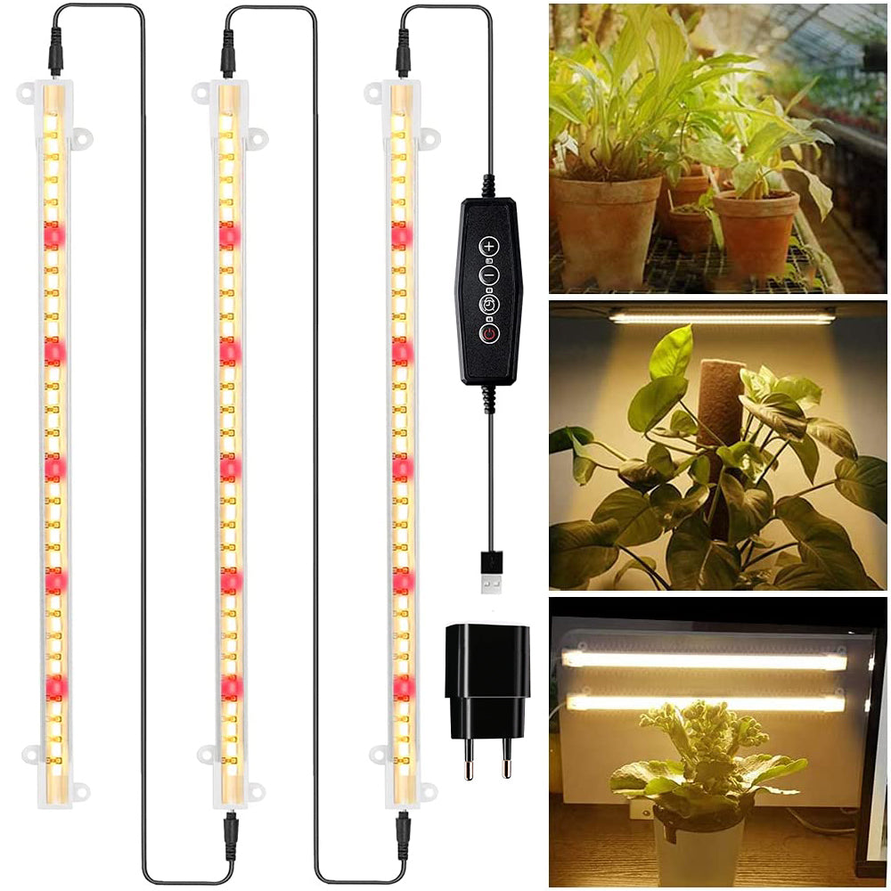 LED Grow Light Strips 3500K Full Spectrum Sunlight for Indoor Plants view 16