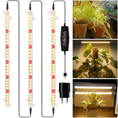 LED Grow Light Strips 3500K Full Spectrum Sunlight for Indoor Plants view 16