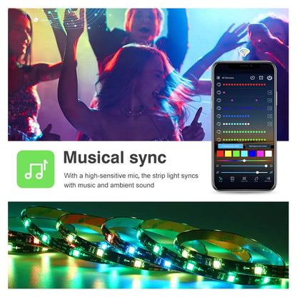 WiFi Voice Music SPI LED Controller for LED Strips and Home Lighting view 6