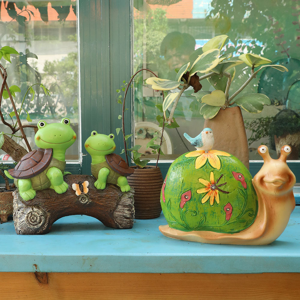 Waterproof Solar Garden Animal and Statue Resin Figurine Lights view 17