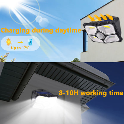 Solar Outdoor 40 LED Wireless Motion Sensor Lights for Garden Yard view 16