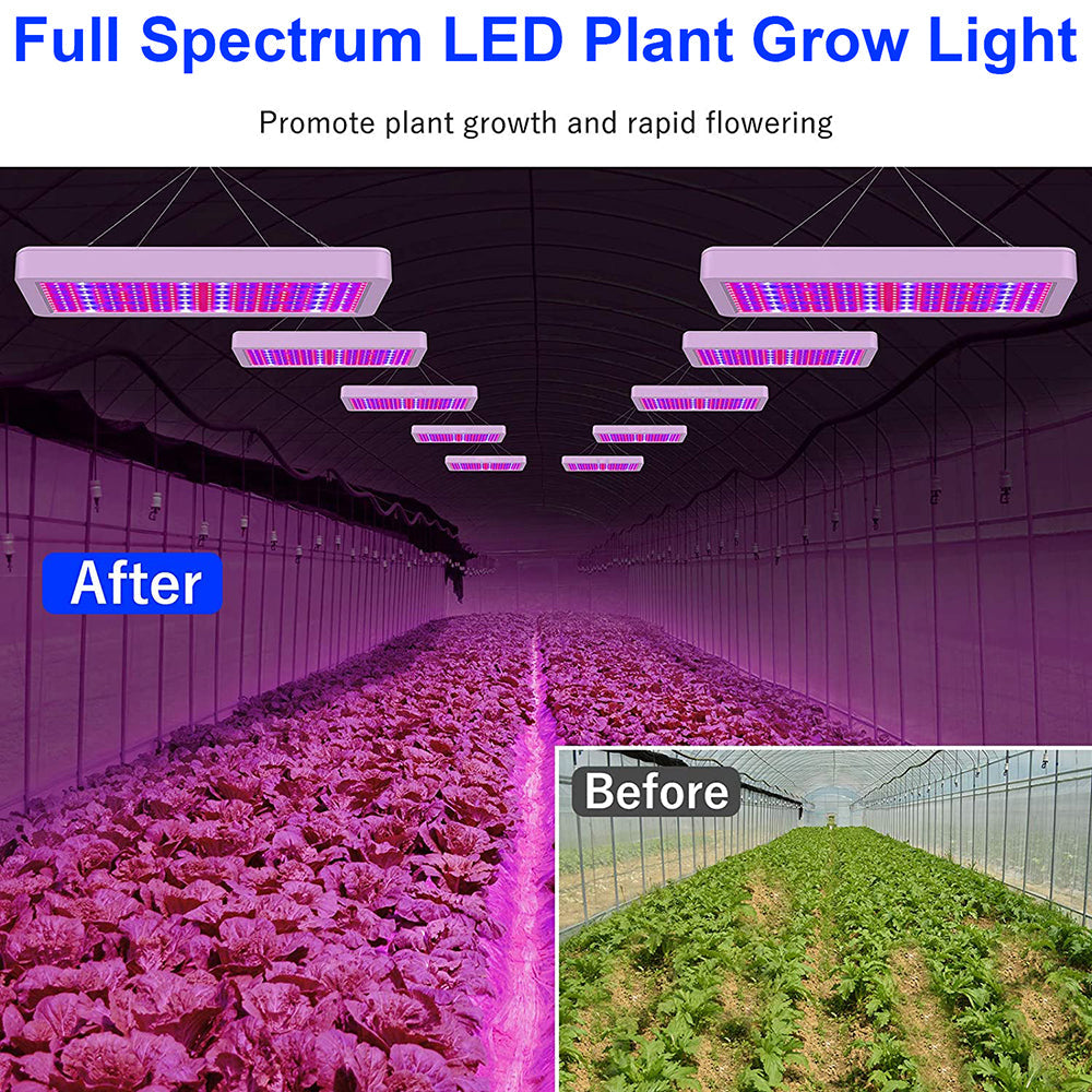 Full Spectrum LED Grow Light Panel Dual Chip Design for Indoor Plants view 8