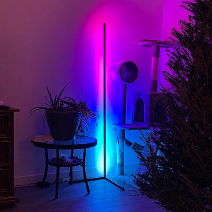 LED Corner Floor Lamp RGB Lighting Dimmable for Living Room Corners view 14