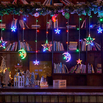 LED Curtain Icicle String Light 3M 126LEDs for Window and Party Decor view 9