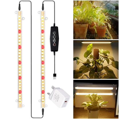 LED Grow Light Strips 3500K Full Spectrum Sunlight for Indoor Plants view 13
