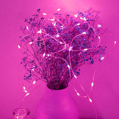 Waterproof LED Micro Starry String Lights for Bedroom and Party Decor view 4