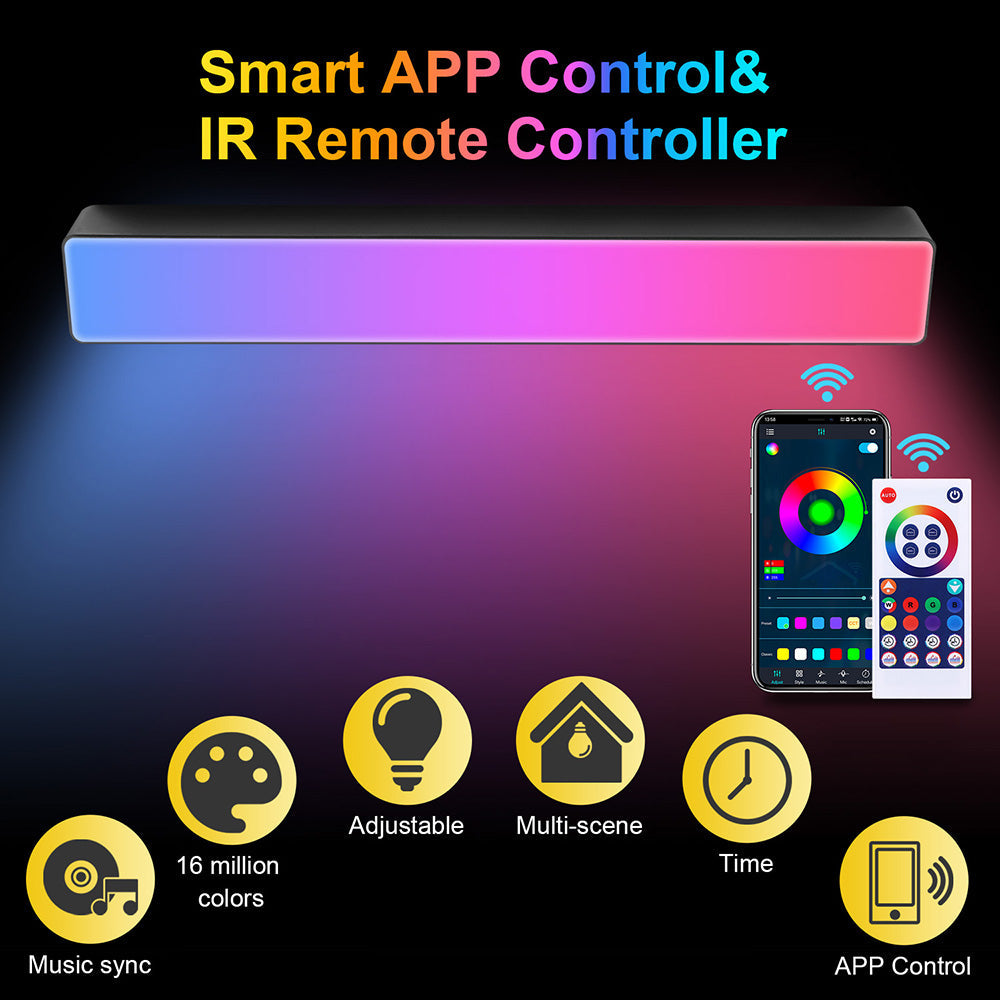 Music Sync LED Light Smart RGB Bluetooth APP for TV Desk and Room view 17