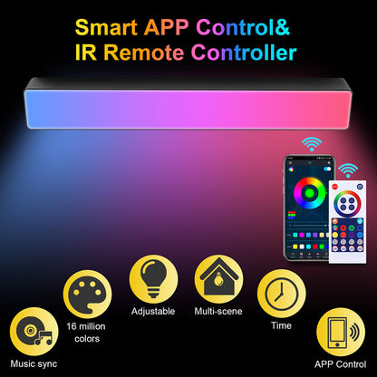 Music Sync LED Light Smart RGB Bluetooth APP for TV Desk and Room view 17