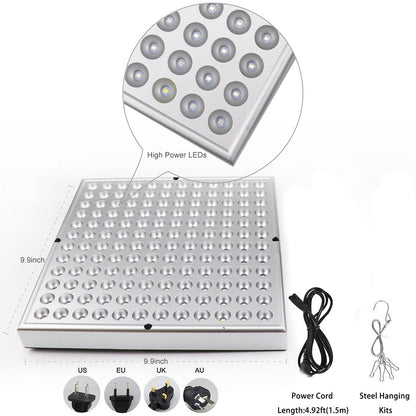 LED Full Spectrum Panel Plant Light 25W 45W for Indoor Plants view 18