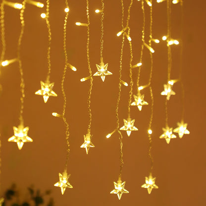 LED Curtain Icicle String Light 3M 96LEDs for Window and Party Decor view 11