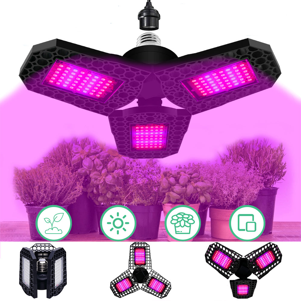 Waterproof Foldable LED Plant Grow Light Bulb for Indoor Plants view 2
