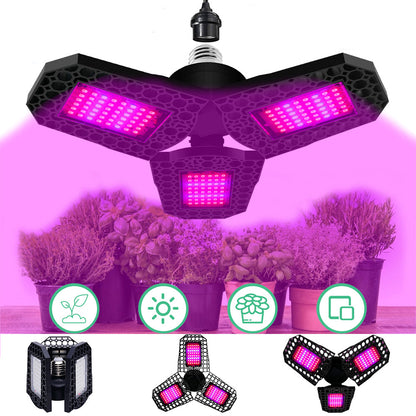 Waterproof Foldable LED Plant Grow Light Bulb for Indoor Plants view 2