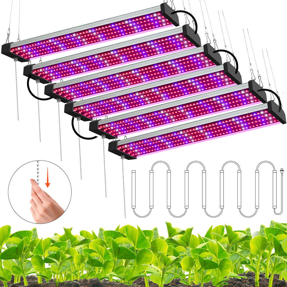 Connectable LED Grow Light Bars Full Spectrum for Indoor Plants view 4