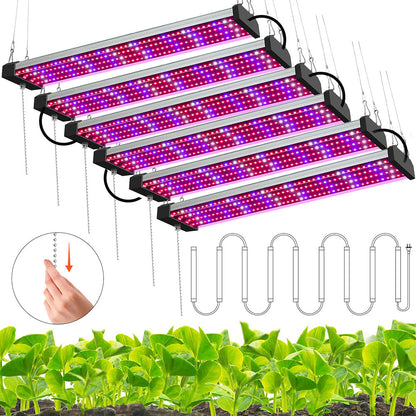 Connectable LED Grow Light Bars Full Spectrum for Indoor Plants view 4