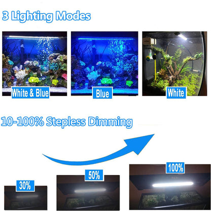 Submersible LED Aquarium Light with Timer Auto On Off for Fish Tank view 13