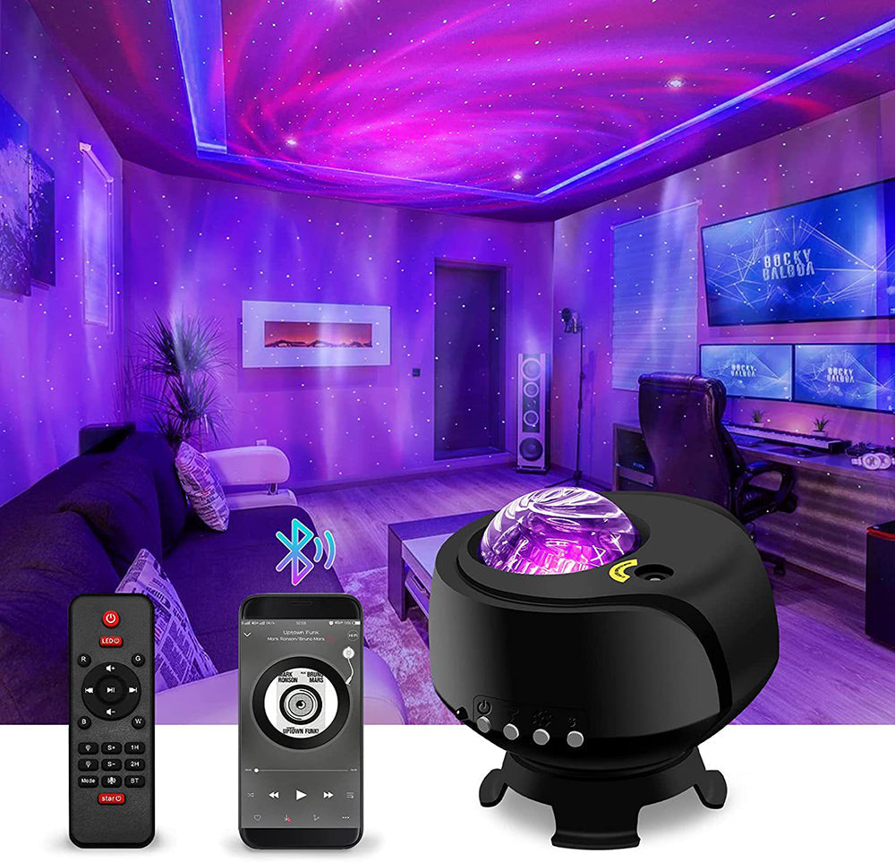 Galactic Nebula Projection Lamp for Bedroom Ceiling and Room Decor view 2