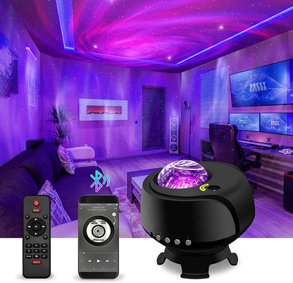 Galactic Nebula Projection Lamp for Bedroom Ceiling and Room Decor view 2