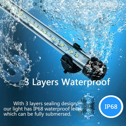 Submersible LED Aquarium Light with Timer Auto On Off for Fish Tank view 7