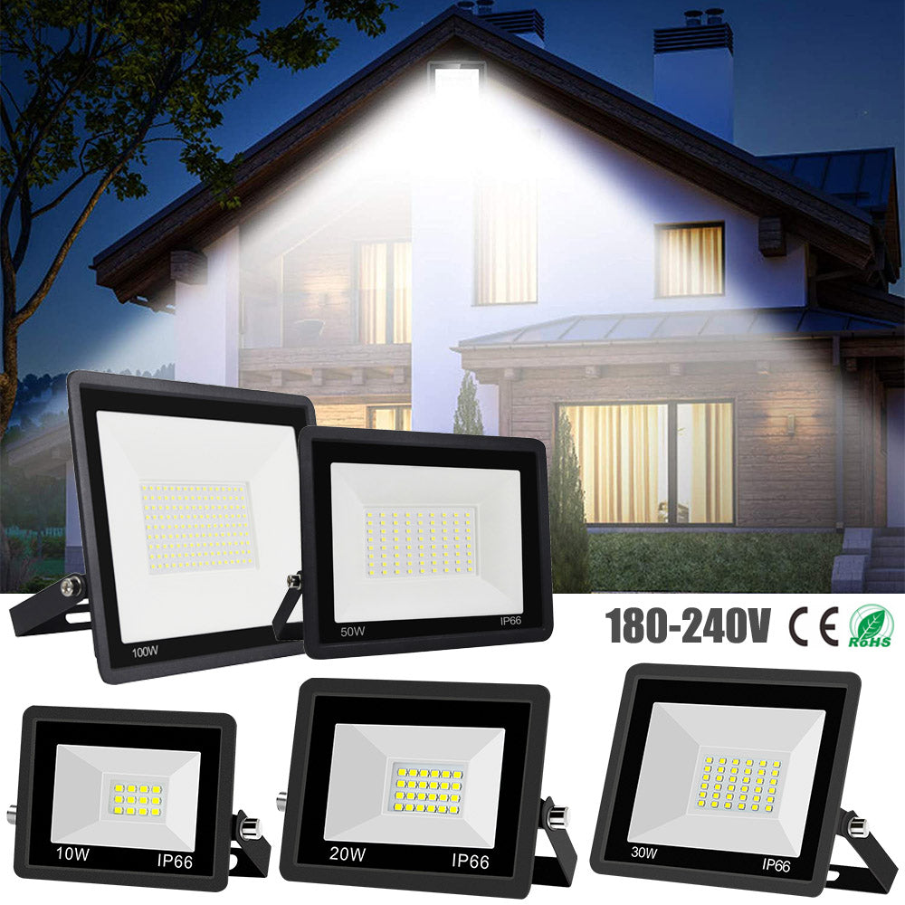 Outdoor LED Exterior Security Lights for Doors Porch and Garage view 2