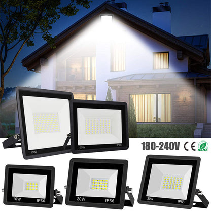 Outdoor LED Exterior Security Lights for Doors Porch and Garage view 2