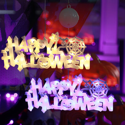 Halloween Light up Window Decoration for Holiday Home and Party Decor view 2